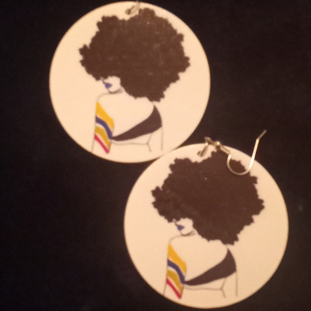 Rebel with cause earrings